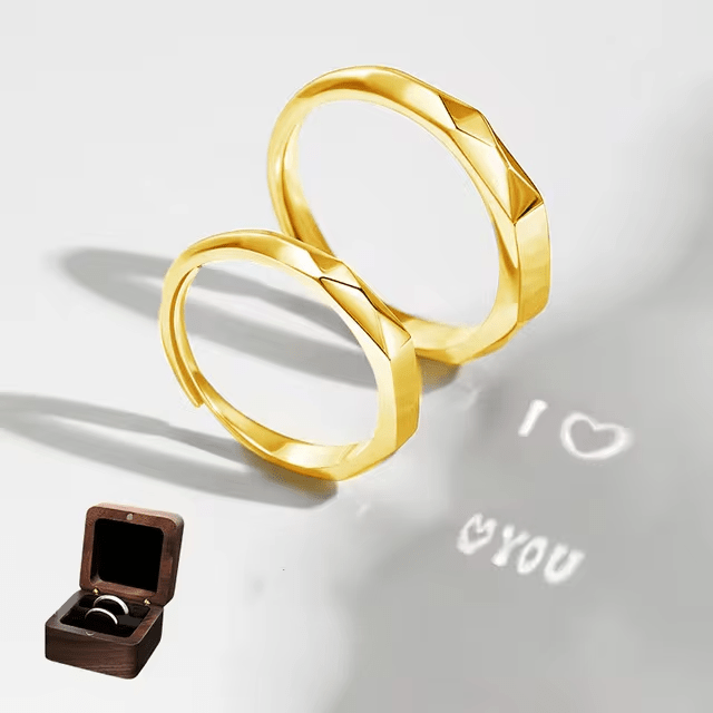 I ❤️ You - Light Reflection Rings - Sparkly Trees