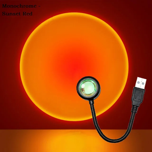 Mellow Sunset USB Lamp