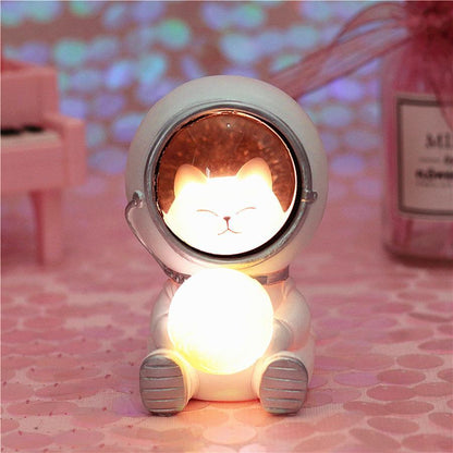 Astronaut Pet Lamp - Sparkly Trees