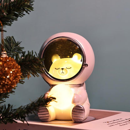 Astronaut Pet Lamp - Sparkly Trees