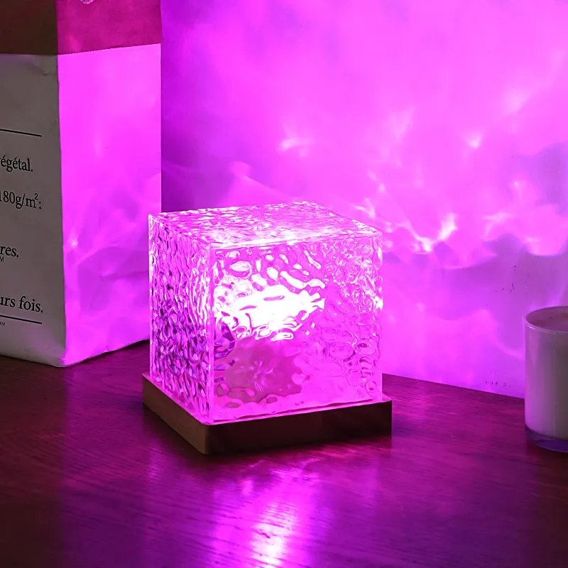 Aurora Lights Crystal LED Lamp - Sparkly Trees