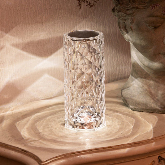 Crystal Vortex Table Lamp - Sparkly Trees