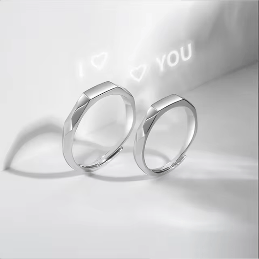 I ❤️ You - Light Reflection Rings - Sparkly Trees