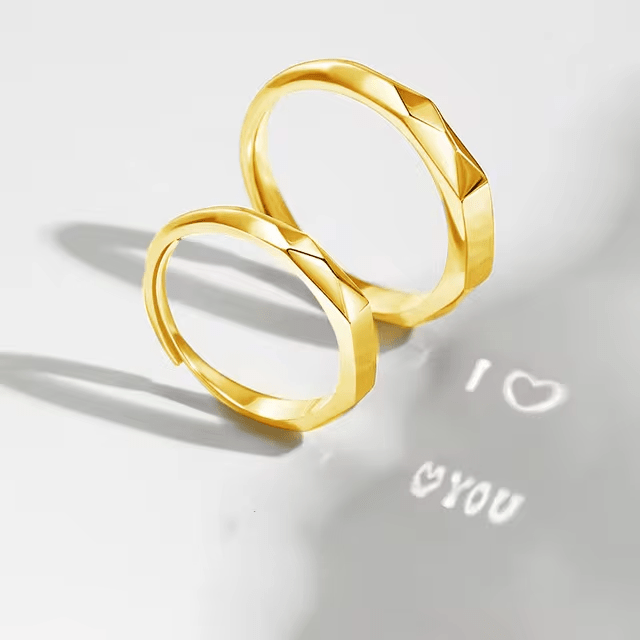 I ❤️ You - Light Reflection Rings - Sparkly Trees