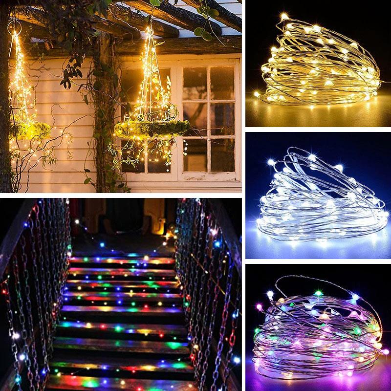 LED Fairy Lights RC Strings - Sparkly Trees