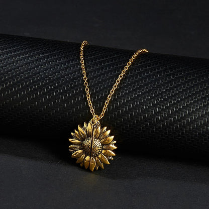 My Sunshine - Sunflower Necklace (50% Off) - Sparkly Trees