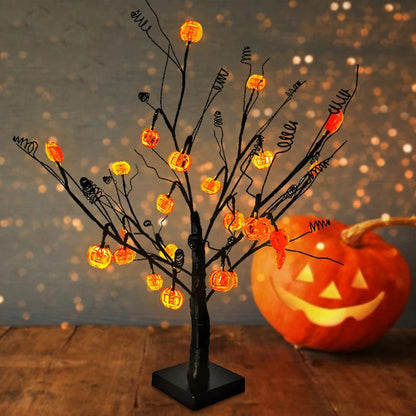 Spooky Pumpkin Tree - Sparkly Trees