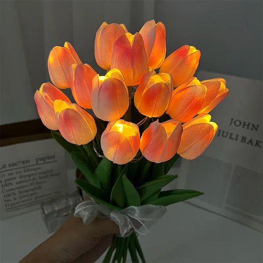 The Eternal Tulip LED Bouquet - Sparkly Trees