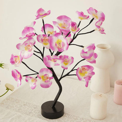 The Everlasting Orchid Lamp - Sparkly Trees