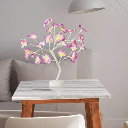 The Everlasting Orchid Lamp - Sparkly Trees