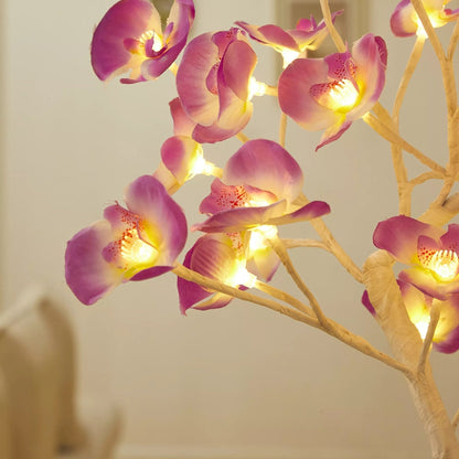 The Everlasting Orchid Lamp - Sparkly Trees