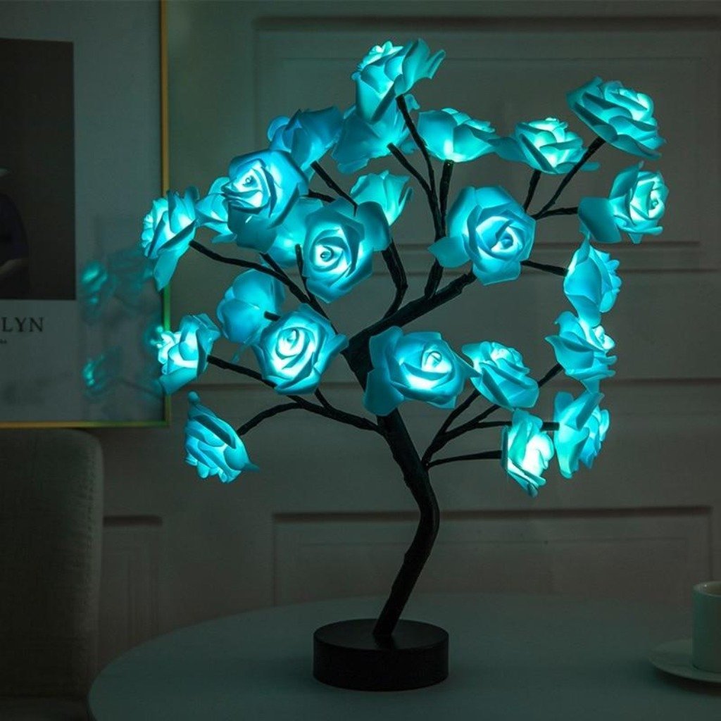 The Rose Tree Lamp | Sparkly Trees™ - Sparkly Trees