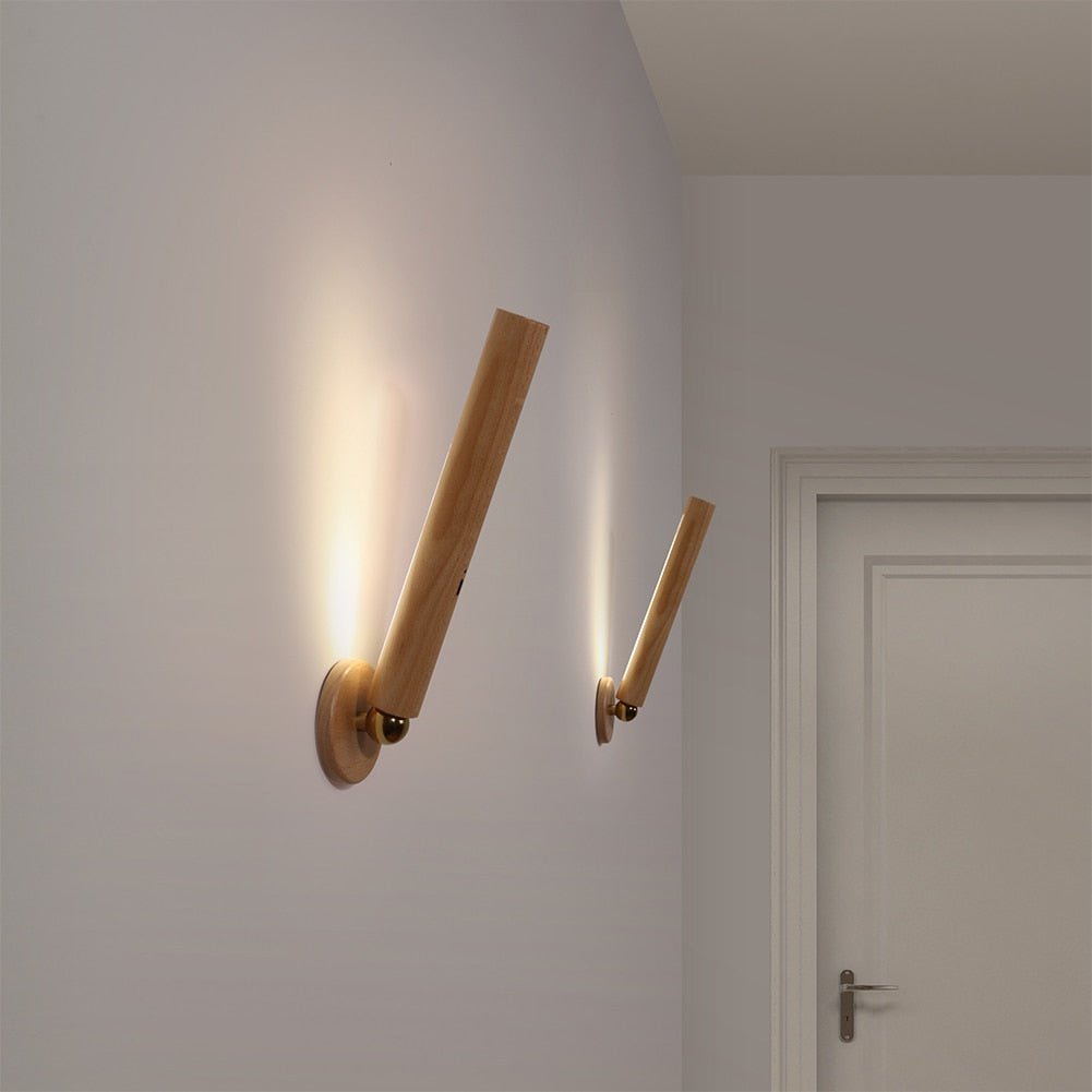 Woody by Sparkly Trees - Rotatable Wooden LED Wall Lamp - Sparkly Trees