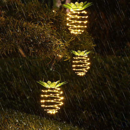 Pineapple Solar Hanging Fairy Lights