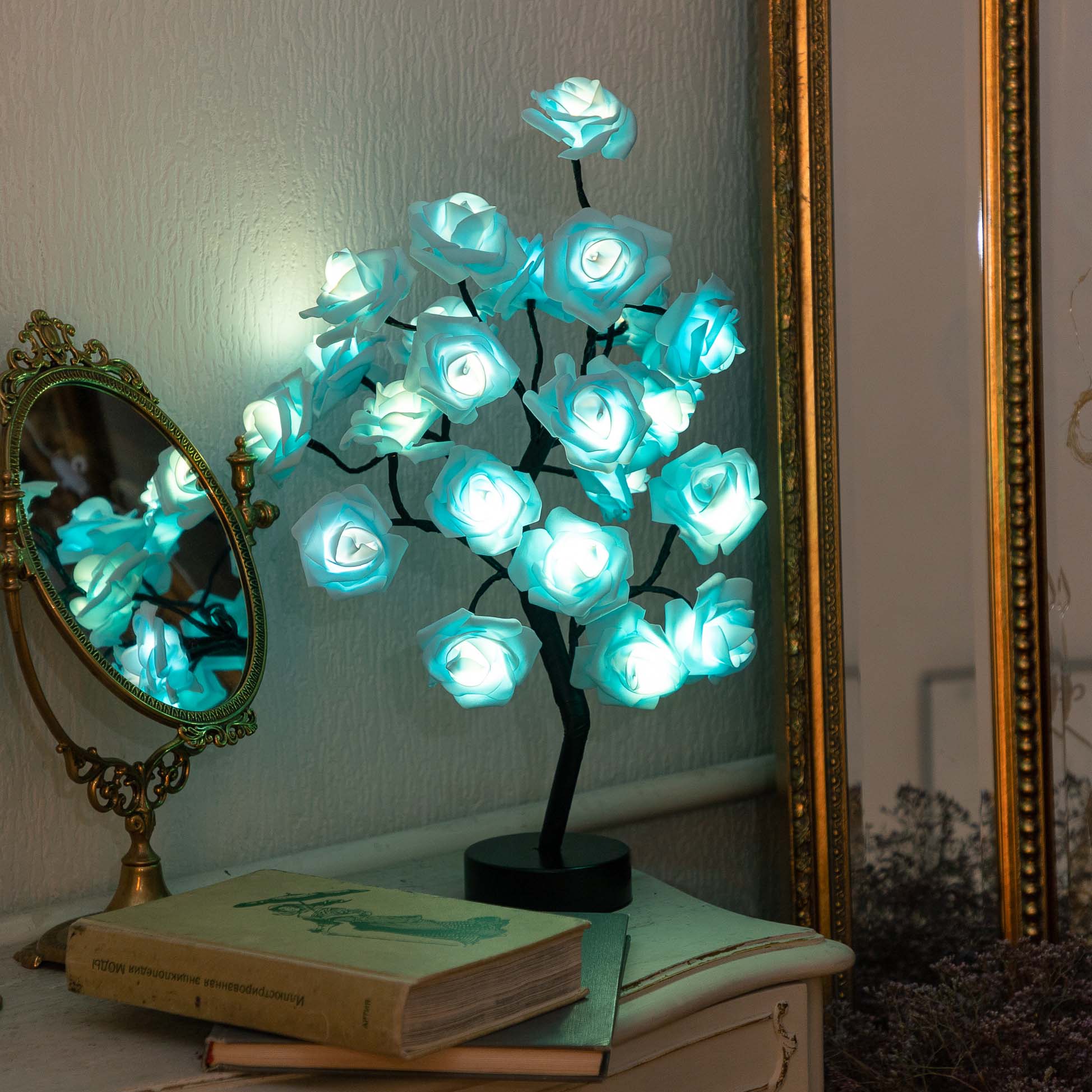 The Rose Tree Lamp | Sparkly Trees™