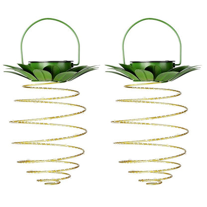 Pineapple Solar Hanging Fairy Lights