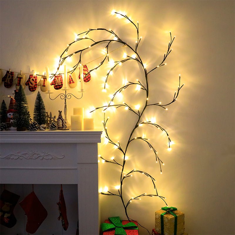 Sparkly Willow Vine - Wall Decor Lamp