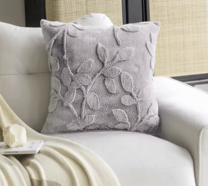 Velvet Ridge Luxe Sofa Cushion - Sparkly Trees