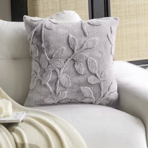 Velvet Ridge Luxe Sofa Cushion - Sparkly Trees
