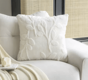 Velvet Ridge Luxe Sofa Cushion - Sparkly Trees